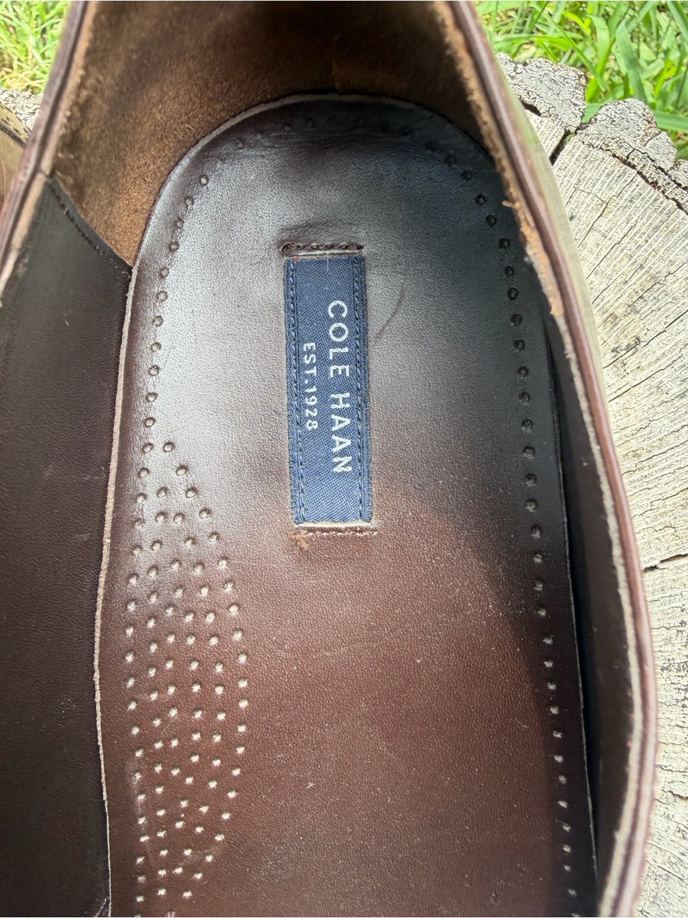 Cole Haan Jefferson Grand Brown Cap-Toe Oxford Size 13M Good Condition CLEAN - Picture 2 of 10
